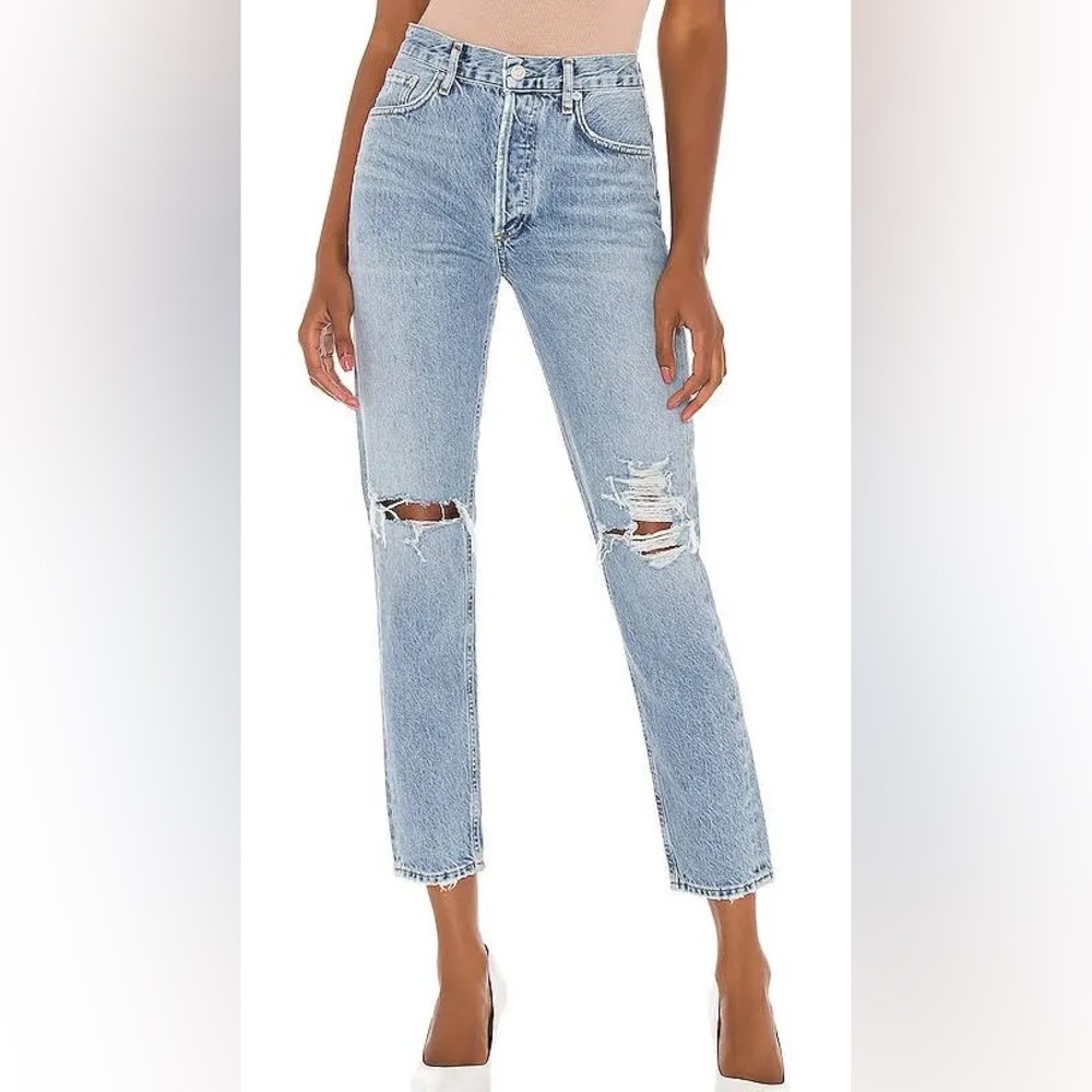 AGOLDE Jamie distressed jeans, size 30